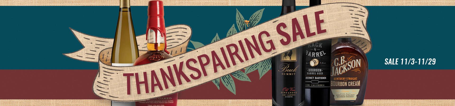 Feldmans Thankspairing Sale