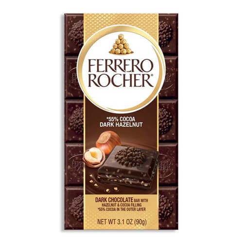Ferrero Rocher Chocolate Bar • Dark Hazelnut