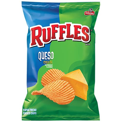 Ruffle's Queso Flavored Potato Chips