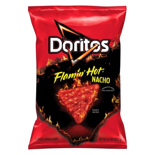 Doritos Flamin Hot Nacho Cheese Flavored Corn Snacks