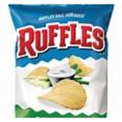 Frito Lay • Ruffles Sour Cream & Onion Potato Chips