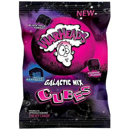 Warheads Galactic Candy Cubes