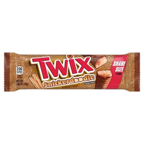 Twix Chocoolate Bar • Snickerdoodle Share Size
