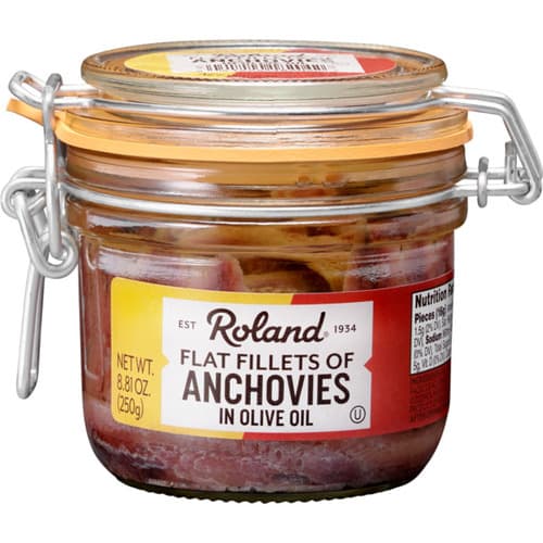 Roland Anchovy Fillets • Flat