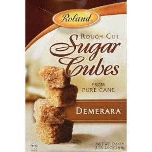 Roland Sugar Cubes Demerara From Pure Cane
