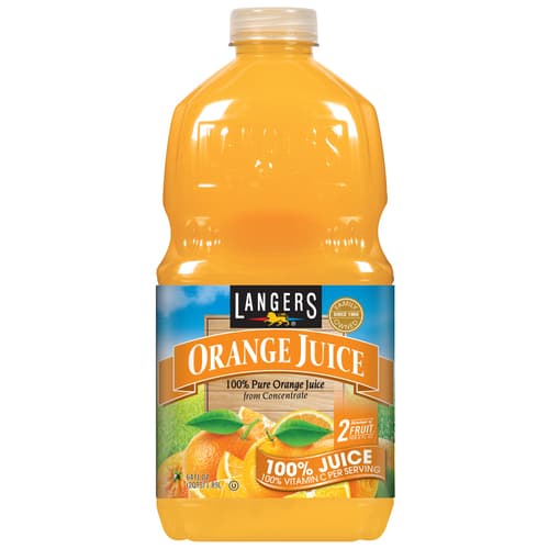 Langers 100% Orange Juice With Vitamin C