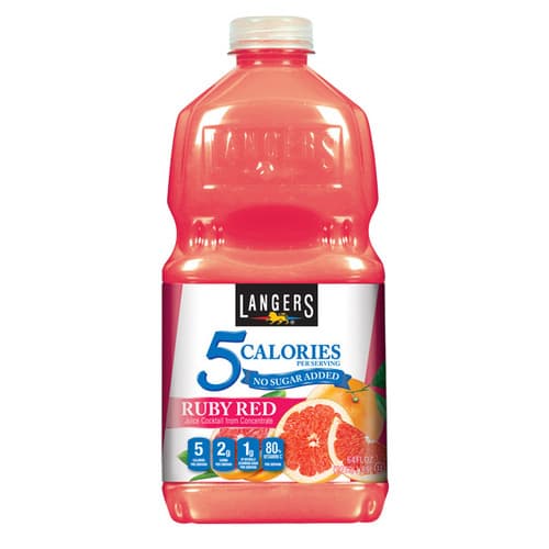 Langers 5 Calorie Ruby Red Grapefruit Juice