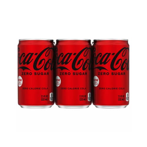 Coke Zero Sugar Mini Cans