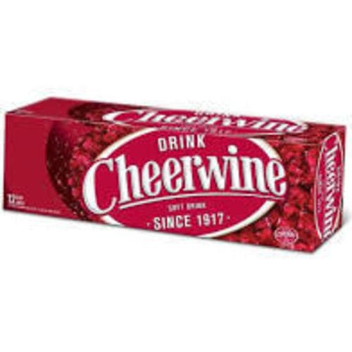 Cheerwine Soda • 12 Ounce Can 12 Pack