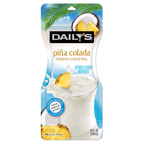Daily's Tropical Frozen Pina Colada Pouch