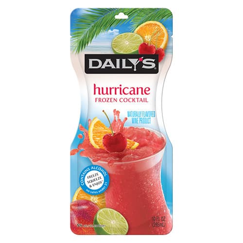 Dailys Wine Cocktails Hurricane In A Pouch (Each)