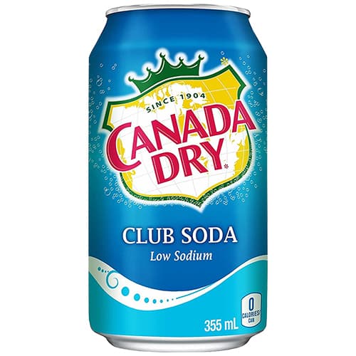 Canada Dry Club Soda • 10 oz Bottle