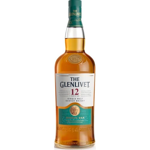 The Glenlivet 12 Year Old Single Malt Scotch Whisky