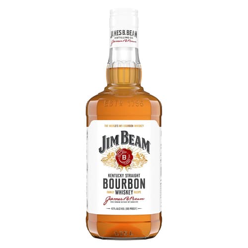 Jim Beam Bourbon Straight Whiskey Plastic Bottle