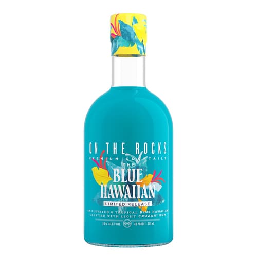 On The Rocks Cocktails • Cruzan Blue Hawaiian