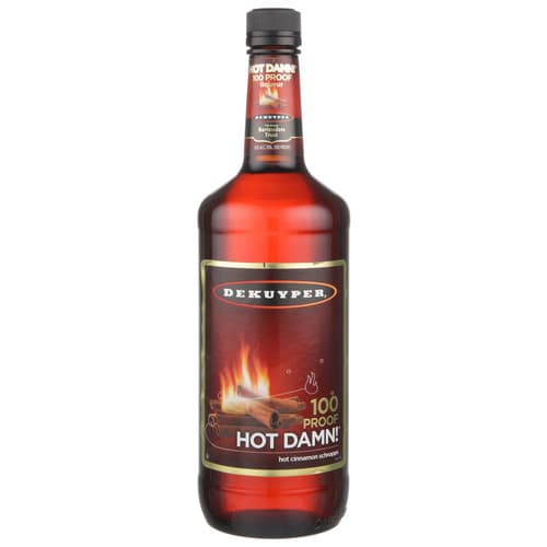 Dekuyper Hot Damn 100 Hot Cinnamon Schnapps