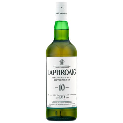 Laphroaig 10 Year Old Islay Single Malt Scotch Whisky