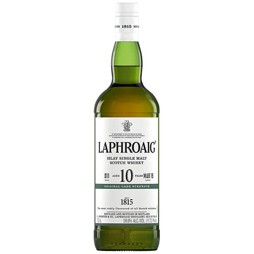 Laphroaig Malt Scotch • 10yr Single Cask