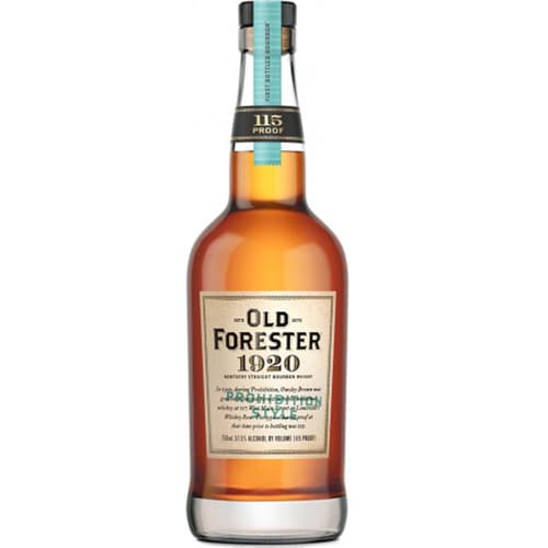 Old Forester 1920 Prohibition Style Kentucky Straight Bourbon Whiskey