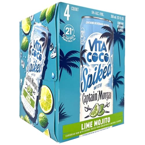 Vita Coco Capt Morgan Cocktails • Lime Mojito 4p