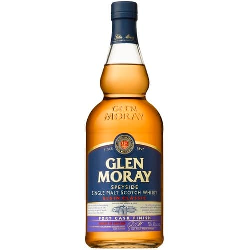 Glen Moray Classic Port Cask Finish Speyside Single Malt Scotch Whisky