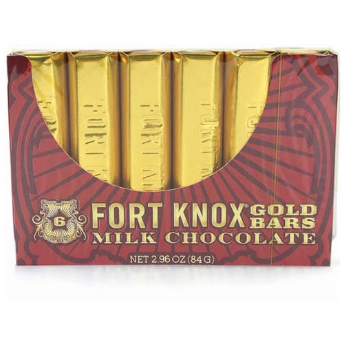 Fort Knox Mini Milk Chocoalte Candy Bar