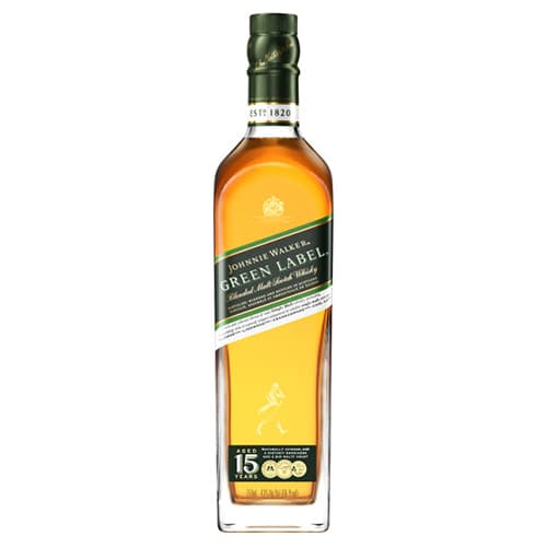 Johnnie Walker Green Label 15 Year Old Blended Malt Scotch Whisky