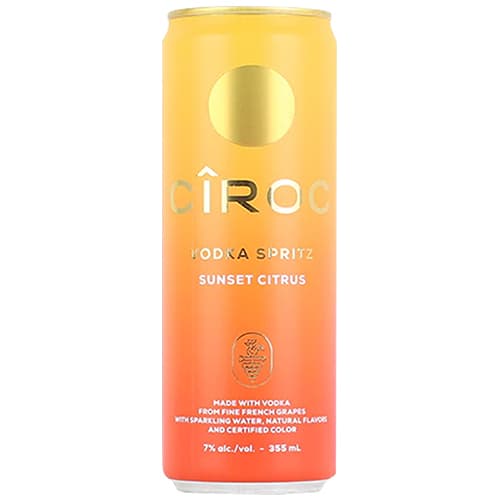 Ciroc Vodka Spritz • Sunset Citrus 4pk-12oz