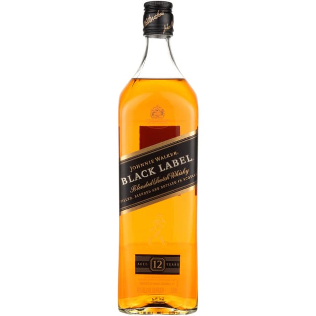 Johnnie Walker Black Label 12 Year Old Blended Scotch Whisky