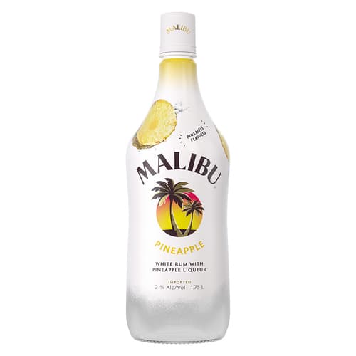Malibu White Rum With Pineapple Liqueur