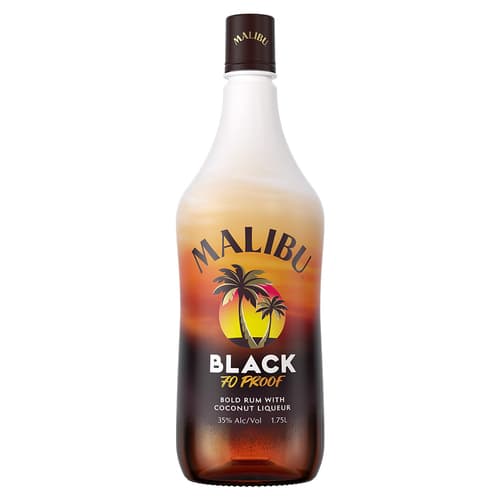 Malibu Black Rum With Coconut Liqueur