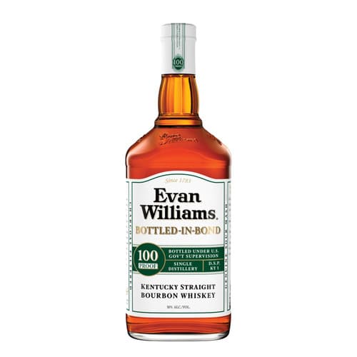 Evan Williams White Label Bottled-in-bond Kentucky Straight Bourbon Whiskey