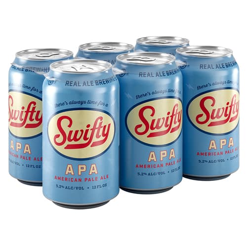 Real Ale Swifty Pale Ale • Cans