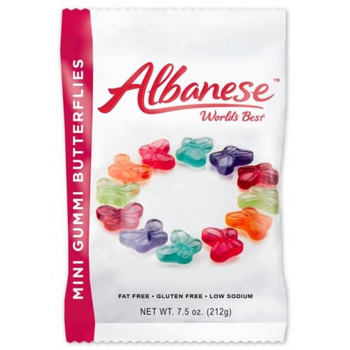 Albanese Mini Butterflies Assorted Gummi Candy