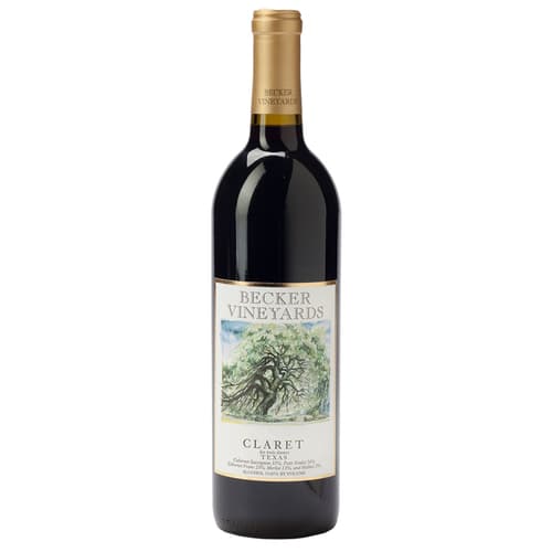 Becker Vineyards Claret Les Trois Dames Bordeaux Blend