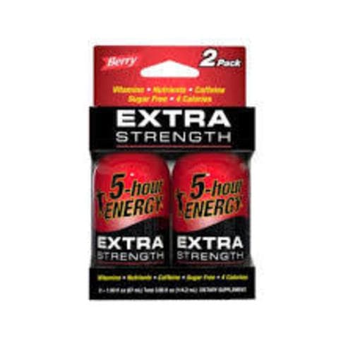 5-hour Extra Strength Energy Shot 2 Pack