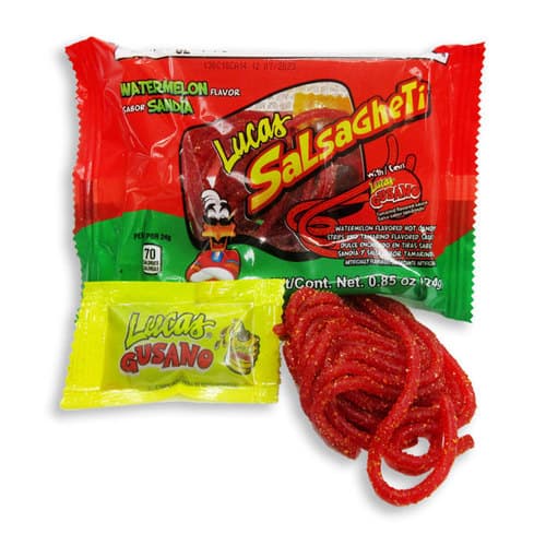 Lucus Watermelon Salsagheti Candy