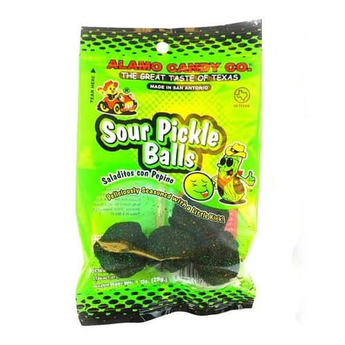 Alamo Candy • Sour Pickle Candy Balls
