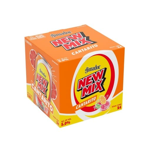 El Jimador New Mix Cocktails • Cantarito 4pk-12oz