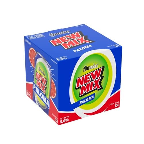 El Jimador New Mix Cocktails • Paloma 4pk-12oz