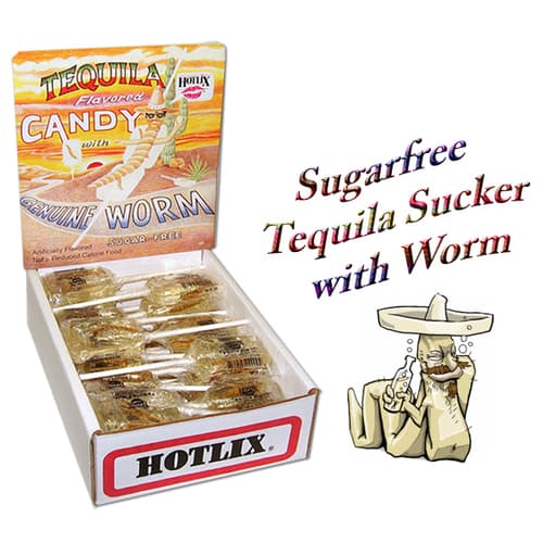 Hotlix Tequila Sucker with Worm