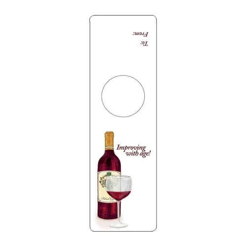 Bottle Gifttag • Tie One On!