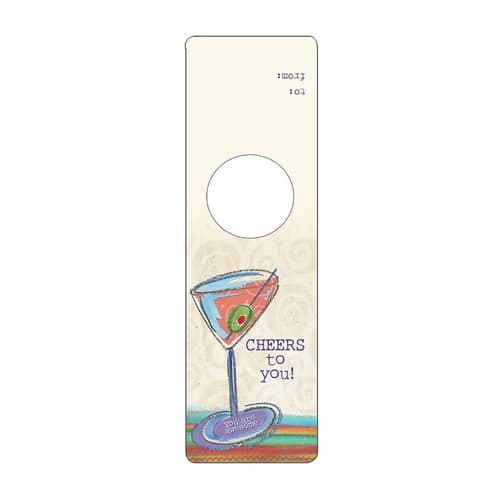 Bottle Gifttag • Cheers To You!