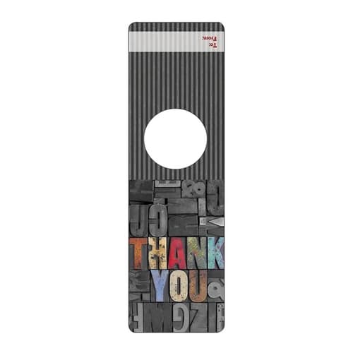 Bottle Gifttag • Thank You
