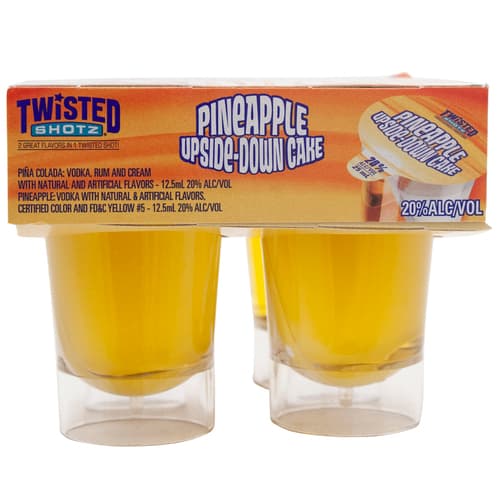 Twisted Shotz • Pineapple Upside Down Cake 4pk-25ml