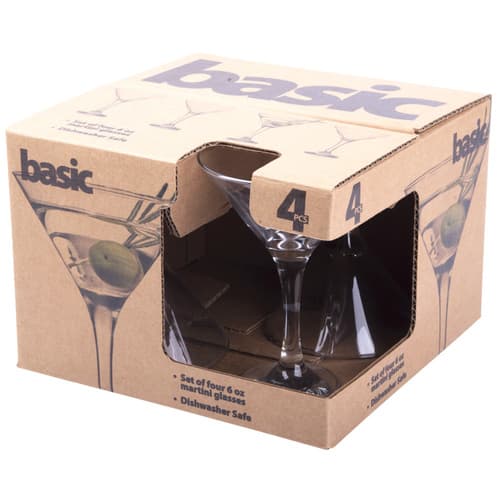 Home Essentials Basic • Martini Glass 6 oz