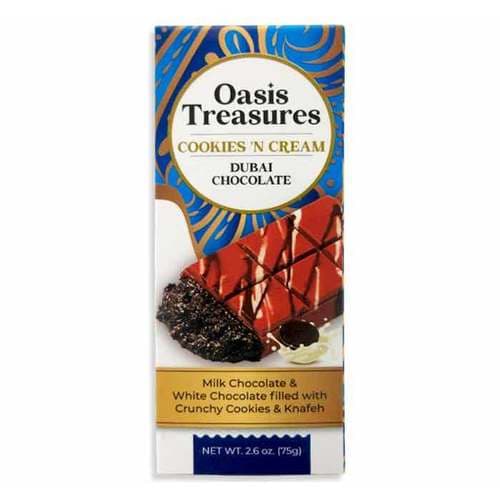 Dubai Chocolate Bar • Cookies & Cream