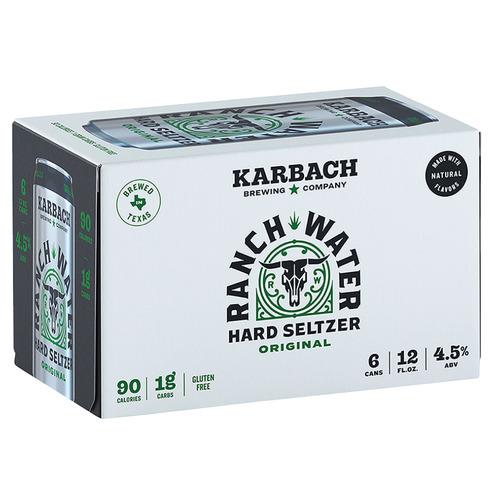 Karbach Ranch Water Hard Seltzer • 6pk Can