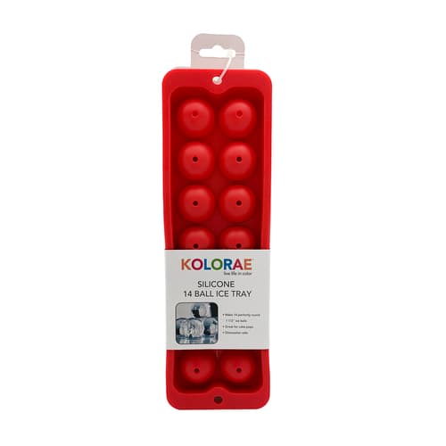 Blueoco Ice Mold • 14 Spheres Red 1.5" Diameter
