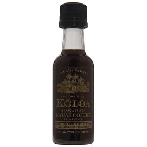 Koloa Hawaiian Rum • Kauai Coffee Rum 50ml (Each)